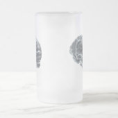 Ich got Gehirne! Mattglas Bierglas (Mittel)