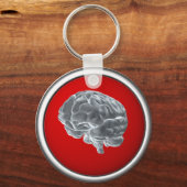 Ich got Gehirne! Schlüsselanhänger (Vorderseite)