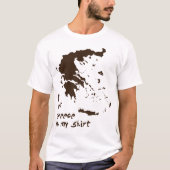 Ich got Griechenland-Fett auf meinem Shirt (Vorderseite)