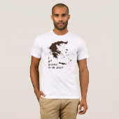 Ich got Griechenland-Fett auf meinem Shirt (Vorne ganz)