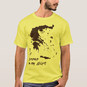 Ich got Griechenland-Fett auf meinem Shirt