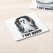 Ich Got Halloween Ghost Rechteckiger Pappuntersetzer (angewinkelt)