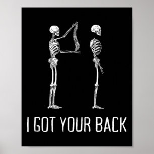 Ich Got Ihr CK Funny Skelett für Damen und Herren Poster