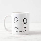 Ich got Ihre Rückseite Kaffeetasse (Links)