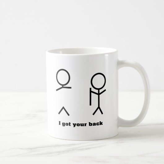 Ich got Ihre Rückseite Kaffeetasse (Rechts)