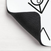 Ich got Ihre Rückseite! Mousepad (Ecke)