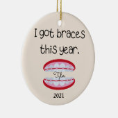 Ich Got in diesem Jahr Brammen Ornament (Rechts)
