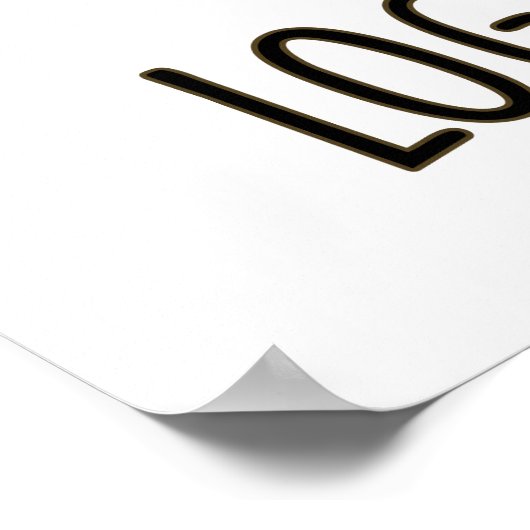 Ich Got Log-a-Rhythm Funny Wood Pun Poster (Ecke)