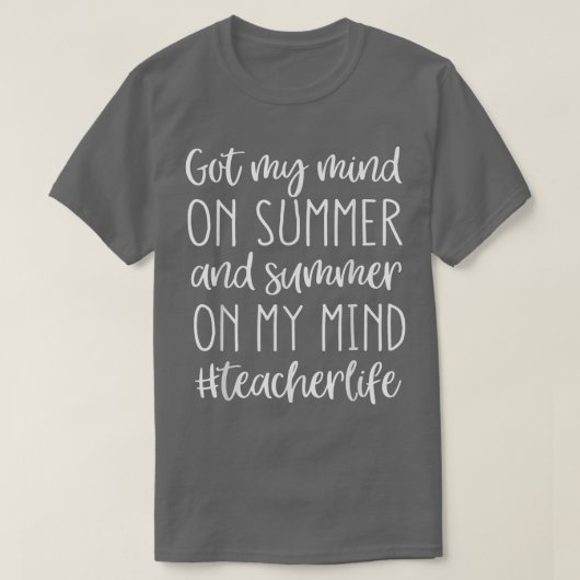 Ich got meine Meinung über Sommer und Sommer auf m T-Shirt (Design vorne)