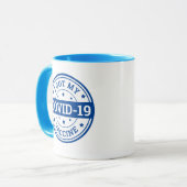 Ich Got meinen Covid-19-Impfstoff Tasse (Vorderseite Links)