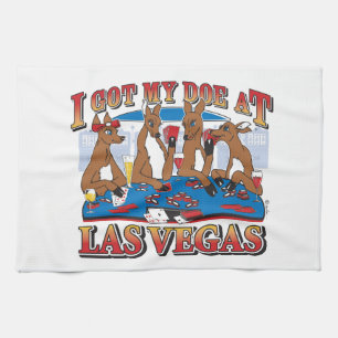 Ich got meinen Dot bei Las Vegas Handtuch