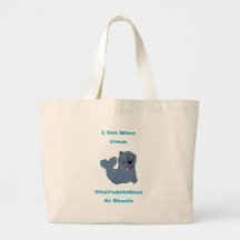 Ich Got mich aus dem Siegel Stoff in Zazzle