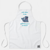 Ich Got mich aus dem Siegel Stoff in Zazzle Schürze (Vorderseite)