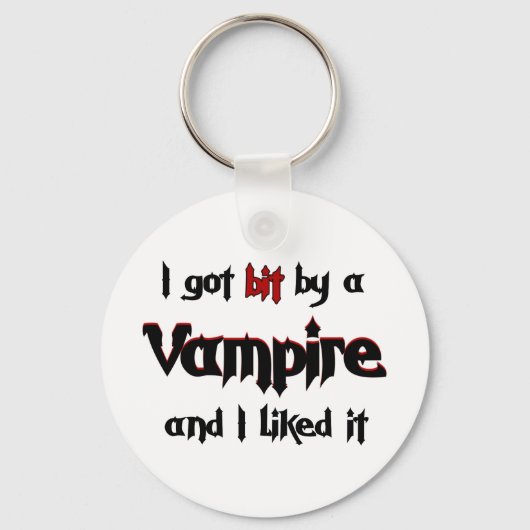 Ich got nach Vampire Schlüsselanhänger (Vorderseite)