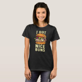 Ich Got Nice Buns Delicious Burger Buns T-Shirt (Vorne ganz)