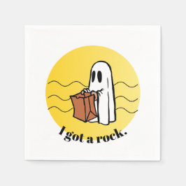 Ich Got Rock Halloween Serviette