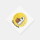 Ich Got Rock Halloween Serviette (Ecke)