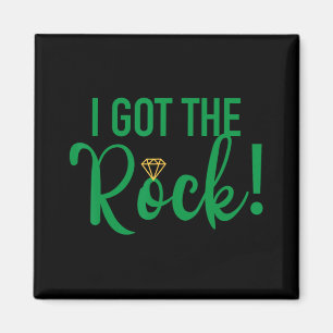 Ich Got Rock Team Bride Bachelorette St Patrick' Magnet