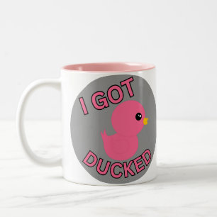 Ich Got rosa Tasse