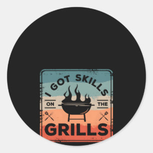 Ich Got Ss auf der Grillbühne Grillen Grillen Gril Runder Aufkleber