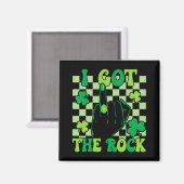 Ich Got The Rock Bachelorette Wedding St Patrick's Magnet (Vorderseite/Rückseite)