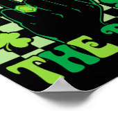 Ich Got The Rock Bachelorette Wedding St Patrick's Poster (Ecke)