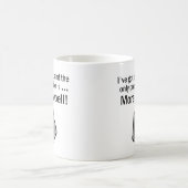 Ich got, um mehr Cowbell zu haben Kaffeetasse (Mittel)