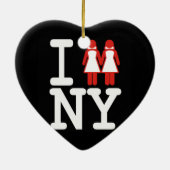 ICH GOT VERHEIRATETES IN NY FRAUEN - .PNG KERAMIKORNAMENT (Hinten)