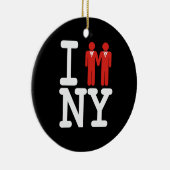 ICH GOT VERHEIRATETES IN NY MÄNNERN - .PNG KERAMIKORNAMENT (Rechts)