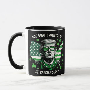 Ich Got, was ich für St. Patrick's Day Trump USA g Tasse