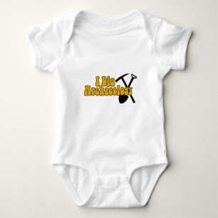 Ich grabe Archäologie Baby Strampler