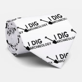 Ich grabe Archäologie Krawatte (Gerollt)