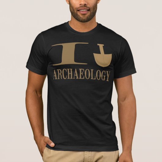 Ich grabe Archäologie-Shirts T-Shirt (Vorderseite)