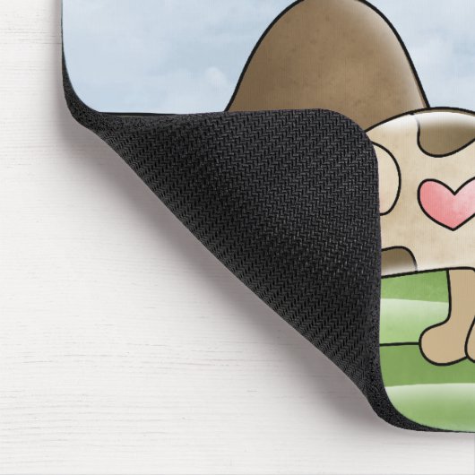 Ich grabe dir Mousepad (Ecke)