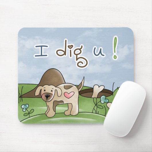 Ich grabe dir Mousepad (Mit Mouse)