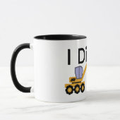 Ich grabe es Entwurf - schwärzen Sie Tasse (Links)