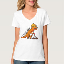 Ich grabe Jax V-Ausschnitt-Shirt