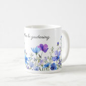 Ich gräbe lieber die Aquarellfarbe Kaffeetasse (VorderseiteRechts)