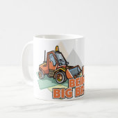 Ich grabe Sein ein großer Bruder Kaffeetasse (Vorderseite Links)
