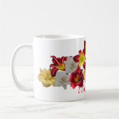 Ich grabe Taglilie-Tasse Kaffeetasse (Links)