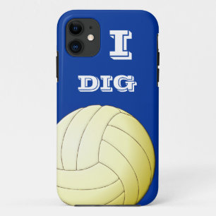 ICH GRABE VOLLEYBALL iPhone 5 Fall 11 Hülle