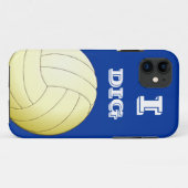 ICH GRABE VOLLEYBALL iPhone 5 Fall Case-Mate iPhone Hülle (Rückseite (Horizontal))