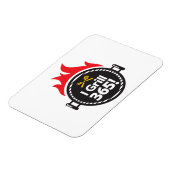 Ich Grill 365! Magnet (Linke Seite)