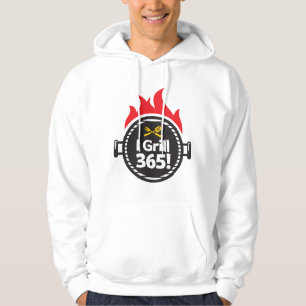 Ich grille 365! hoodie