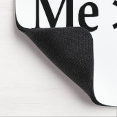 Ich größer als Sie Mousepad (Ecke)