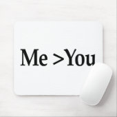 Ich größer als Sie Mousepad (Mit Mouse)