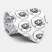 Ich Gusta Krawatte (Gerollt)