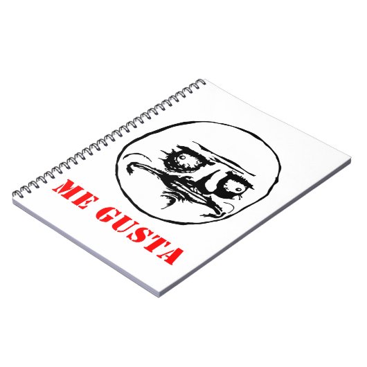 Ich Gusta - meme Notizblock (Linke Seite)