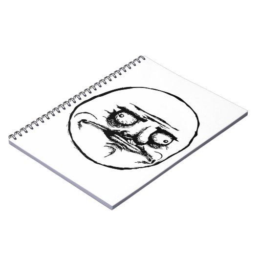 "Ich Gusta" Notizbuch Notizblock (Linke Seite)