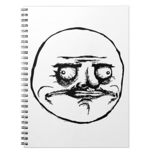 "Ich Gusta" Notizbuch Notizblock